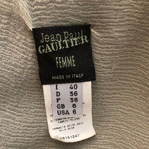 Jean Paul Gaultier Black/Ivory Tank (S)